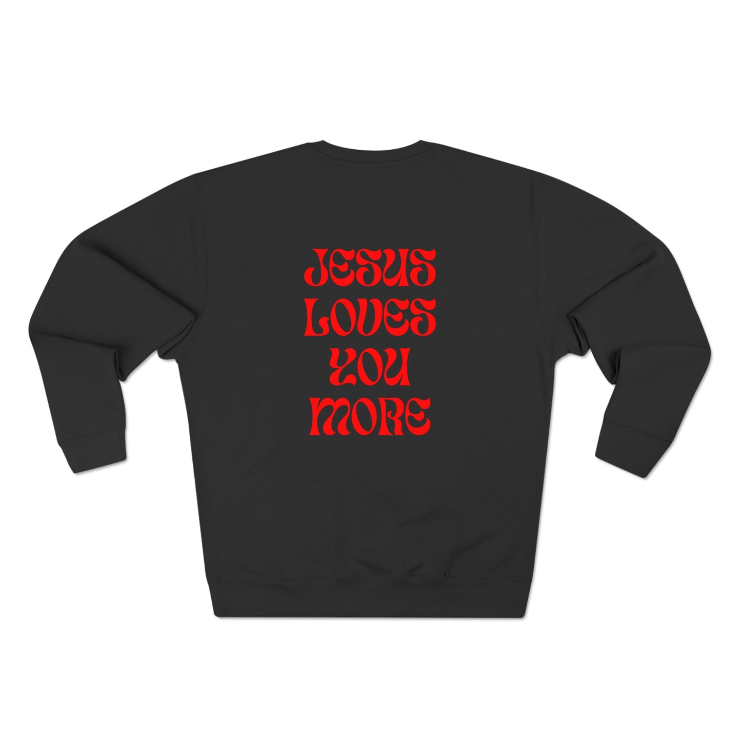 Black Mens crew-neck